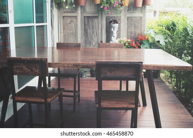Table with chairs