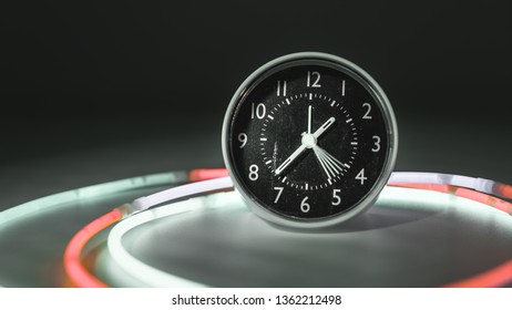 table clock and diode tapes