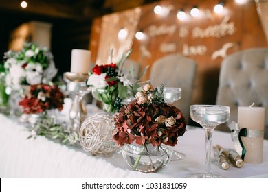 Elegant Rustic Wedding Reception Images Stock Photos Vectors