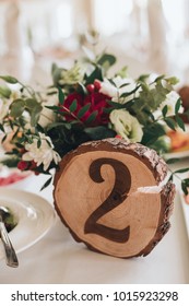 Table Decoration With Number