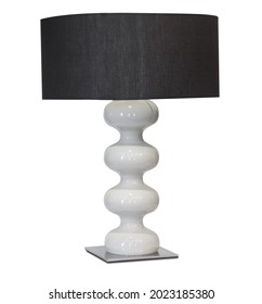 Table Lamp Black Lampshade Modern