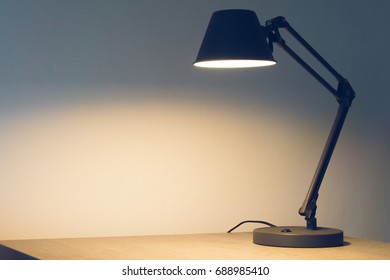 A Table Lamp Is On The Table