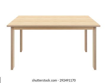 Table Made Of Plywood