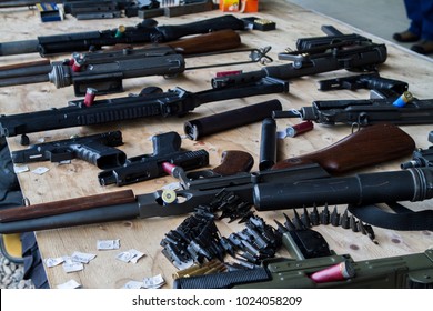 A Table Of Miscellaneous Firearms