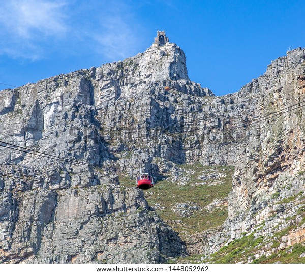 table\
mountain cable way in cape town, south\
Africa