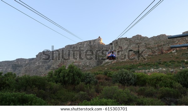 Table\
Mountain Cable Way - Cape Town, South\
Africa