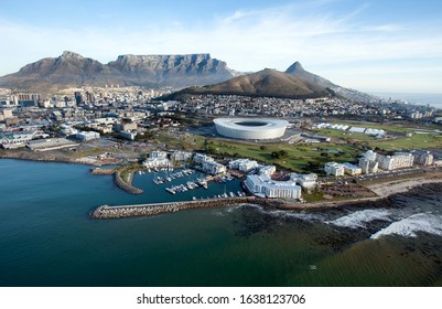 Table Mountain and Cape Town Harbour - Shutterstock ID 1638123706