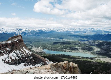 Table Mountain, Castle Provincial Park, Alberta/ Canada - May 28, 2020
