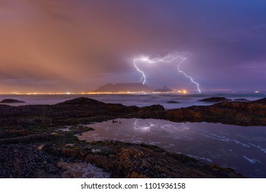 Table Mountain Lightning
