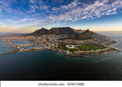 Table Mountain sunset - Shutterstock ID 429673480