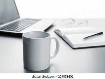 Table in the office
