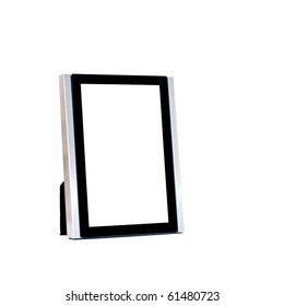 Table Photo Frame Isolated On White