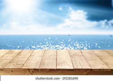 Table Place And Sea 