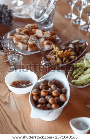 Similar – Image, Stock Photo Traditional georgian dessert set