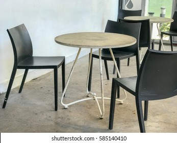 Table Set In Resturant