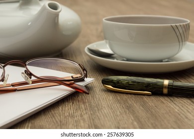A table set for teatime