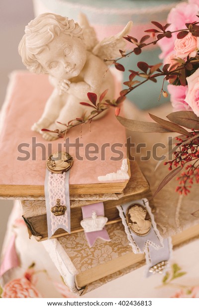 Table Setting Country Wedding Reception Wedding Stock Photo Edit