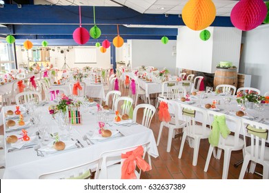 Wedding Reception Catering Stock Photos Images