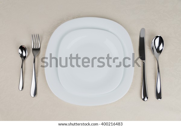 dishes and cutlery