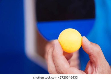 Table Tennis Serve Focus Using Penhold Grip