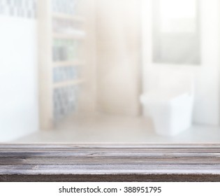Table Top And Blur Interior of The Background - Shutterstock ID 388951795