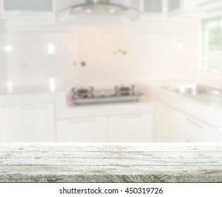 Table Top And Blur Kitchen Room of The Background - Shutterstock ID 450319726