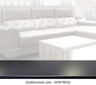Table Top And Blur Living Room Of The Background - Shutterstock ID 543978532