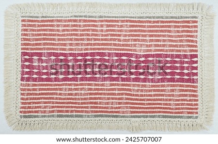 Table Top Woven Placemat and Runner with high resolution

