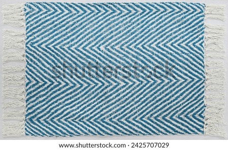 Table Top Woven Placemat and Runner with high resolution
