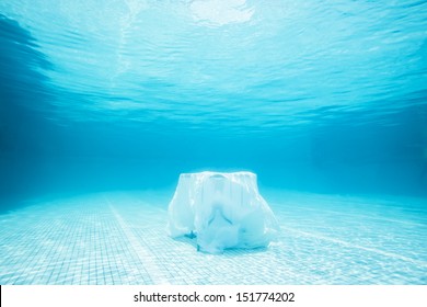 table under water