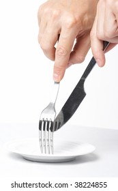 Table wares knife a plug