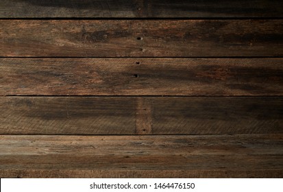 table with wooden wall. Wooden table background. Empty display