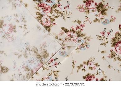 tablecloth fabric, waterproof fabric, handmade - Shutterstock ID 2273709791