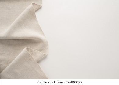 Tablecloth textile on white background 

 - Shutterstock ID 296800025