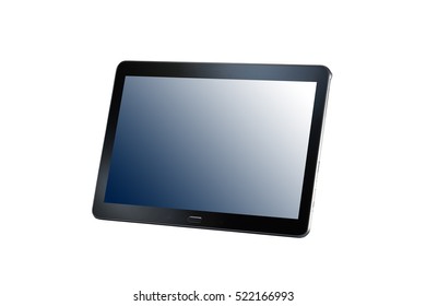 Tablet Computer Isolated On The White Background