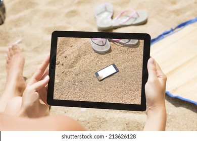 19,283 Tablet beach Images, Stock Photos & Vectors | Shutterstock