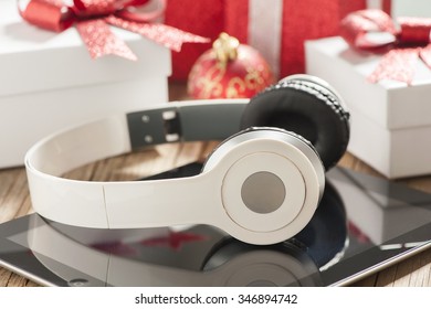 Tablet  And Headphone Best Christmas Gifts