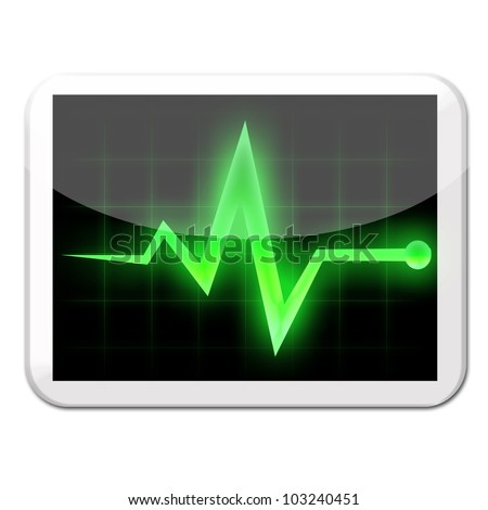 Tablet monitor diagnostic