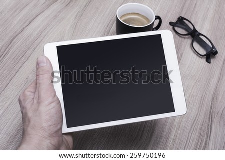 tablet pc mockup