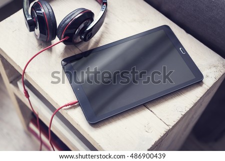 Tablet pc mockup