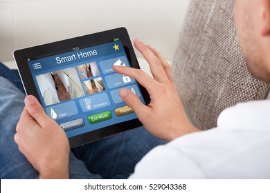 Tablet Smart Home Security