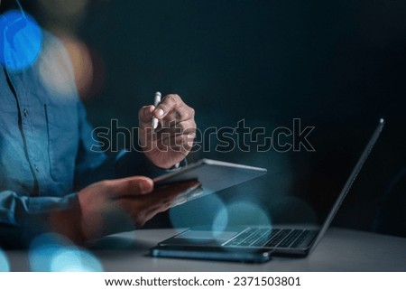tablet, typing, keyboard, information, input, information technology, technology, searching, communicate, innovation. write at tablet and checking result of information searching. technology.
