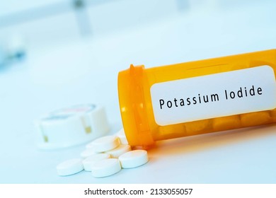 Tablets Containing Iodine Sodium Iodide And  Potassium Iodide For Use In Case Of Radioactive Contamination