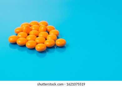 the tablets are on a blue surface