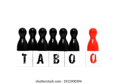 Taboo, Symbolized With Game Pieces