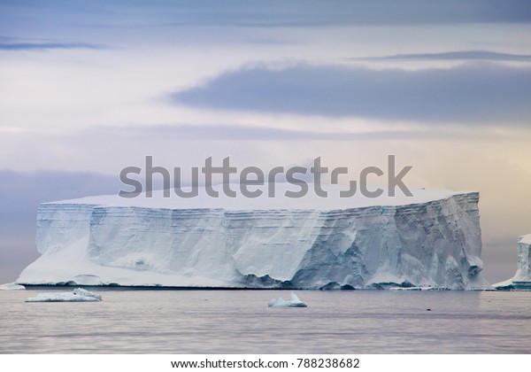 A\
tabular Iceberg in the Antarctic Sound,\
Antarctica