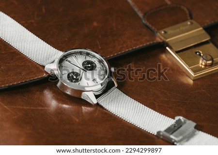 Tachymeter style wristwatch for men.
