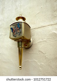 Tacky Vintage  Old Town Wall Light Outdoors In The Garden