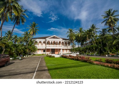 Tacloban, Leyte, Philippines - Oct 2022: Santo Niño Shrine And Heritage Museum. The Former Home Of Imelda Marcos