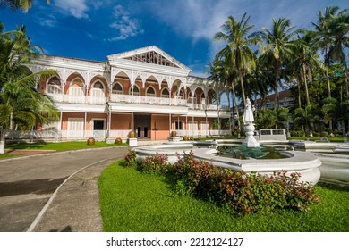 Tacloban, Leyte, Philippines - Oct 2022: Santo Niño Shrine And Heritage Museum. The Former Home Of Imelda Marcos